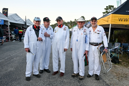 Simola Hillclimb marshals - MG Car Club Eastern Cape