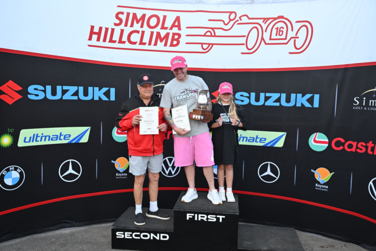 Simola Hillclimb 2026 King of The Hill Dave Charlton Award Winner - Pieter Zeelie